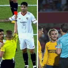 Dos partidos a Griezmann y Banega y uno a Sergio Ramos