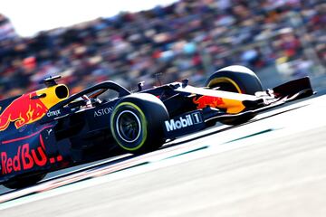 Max Verstappen, tercero puesto en la Q1.