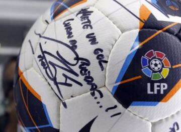 Another hat-trick ball in the CR7 museum.