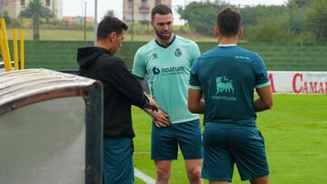 Manu Hernando, del Racing.