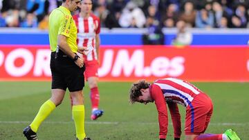 Al Atleti se le atraganta la Liga, no pudo con el Alavés