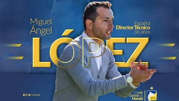Angel L¨®pez, nuevo t¨¦cnico del Delf¨ªn ecuatoriano