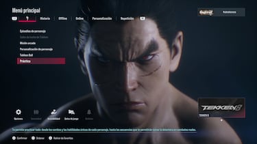 Cómo crear tu propio menú de favoritos en Tekken 8