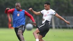 Advíncula entrena con normalidad en la Videna