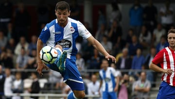 El Deportivo quiere que Borja Valle sea una pieza clave la pr&oacute;xima temporada.