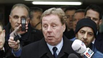 <b>¿FUTURO SELECCIONADOR? </b>Harry Redknapp atiende a los medios de comunicación el miércoles.