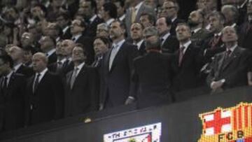 Pitada al himno en la final de la Copa del Rey.
