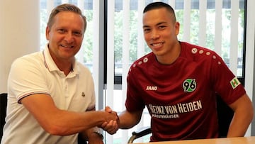 El delantero estadounidense firmó este lunes con el Hannover 96 procedente del Hamburgo, club que descendió en la Bundesliga de Alemania.