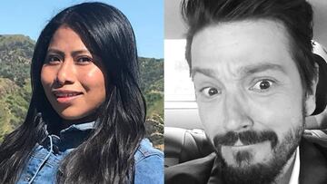 Yalitza Aparicio y Diego Luna