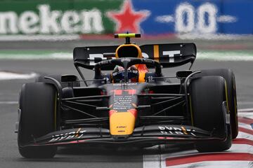 El piloto mexicano de Red Bull Racing, Sergio P¨¦rez.