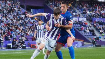 VALLADOLID, 27/02/2022. PHOTOGENIC. VALLADOLID. 27/02/22. PHOTOGENIC. PARTIDO DE LA LIGA SMARTBANK ENTRE EL REAL VALLADOLID Y EL AMOREBIETA. TONI VILLA