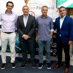 Emery y Escribá defienden a Paco López: "Seguro que tendrá nuevos proyectos"