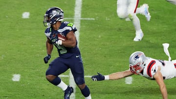 The Seattle Seahawks soared to a 29-13 Super Bowl victory over the New England Patriots, helped along by game MVP Kenneth Walker III.