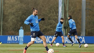 Entrenamiento Deportivo de La Coruña. Pablo Martínez