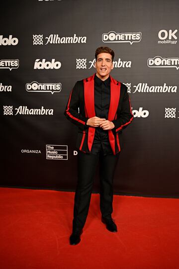 La alfombra roja de los premios Ídolo