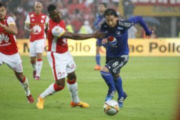 Solo logró pasar uno: Millos sacó a Santa Fe de la Liga