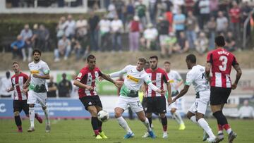 Dani García en el partido de hoy