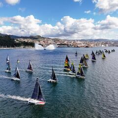 Vigo dice adiós a La Solitaire du Figaro Paprec