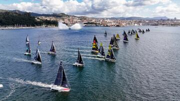 Vigo dice adiós a La Solitaire du Figaro Paprec