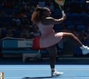 El notable punto de Serena ante Sakkari: ¡imperdible celebración!