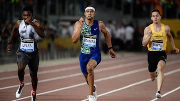 Michael Norman, ganador en la Diamond League de Roma.