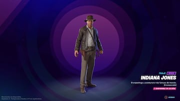 Indiana Jones es el skin secreto de la Temporada 3 de Fortnite Cap&iacute;tulo 3