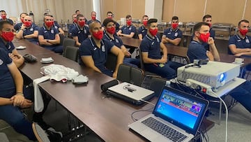 España ultima su preparación: doble sesión y vídeo