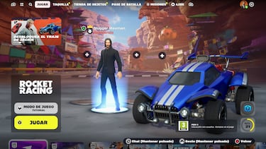 Cómo conseguir gratis en Fortnite la nueva skin Jackie y su mochila con Rocket Racing