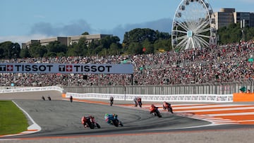 El Circuito Ricardo Tormo de Valencia en Cheste.