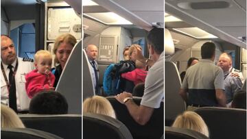 Un auxiliar de American Airlines es investigado por golpear supuestamente a una madre y enfrentarse a un pasajero.
