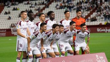 Equipo titular del Albacete.