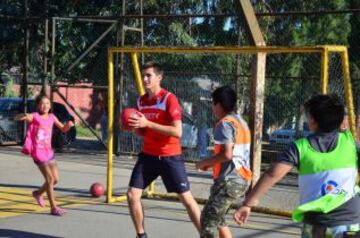 Andrés Gutiérrez se mostró feliz con la actividad.