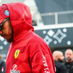 Hamilton toca fondo en Ferrari