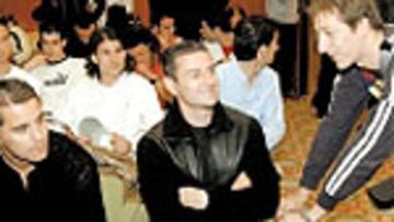 Aguilera, en la asamblea.