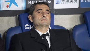 Ernesto Valverde, entrenador del FC Barcelona.