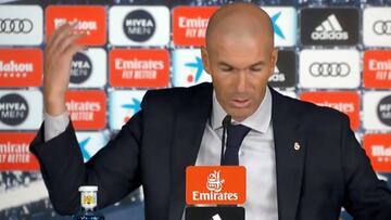 Zidane: lo que hizo ante la prensa confirma su hartazgo