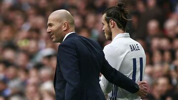 Real Madrid: Zidane brushes off Bale's "scapegoat" claim