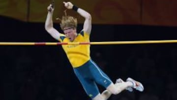 Steve Hooker, en Pekín 2008.
