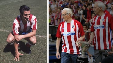 El antes y el después de los veteranos del Atleti