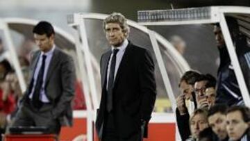 Pellegrini espoleó al equipo.