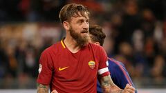 De Rossi, sancionado con dos partidos por golpear a Lapadula
