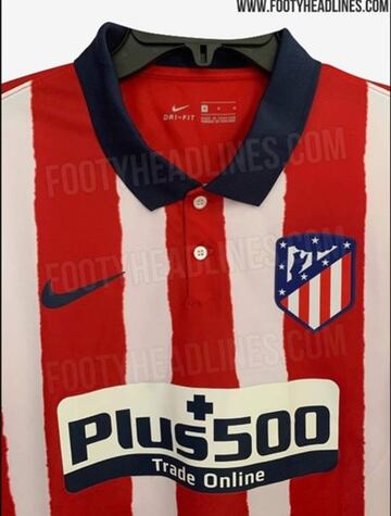 El portal especializado en ropa deportiva Footy Headlines ha filtrado nuevas imágenes de la que puede ser la nueva equipación del Atlético de Madrid para la temporada 2020/21. 