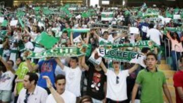 El Elche no estará solo en el Camp Nou