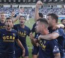 El Castilla no puede con el UCAM, que asciende a Segunda