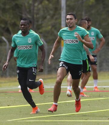 Atlético Nacional se prepara para el duelo ante Independiente Santa Fe en la Copa Águila 