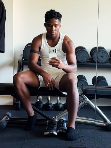 Los deportistas y famosos en Instagram