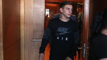 Aránguiz queda en libertad y jueza declara ilegal su detención