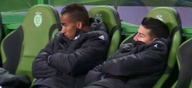 Cinco episodios de la polémica relación James-Zidane en Madrid