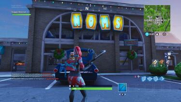 Desafío de Fortnite - Busca las letras O, S, M y N