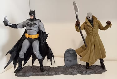 Batman se luce en dos espectaculares figuras articuladas: Batman vs Hush y Black Adam Multiverse